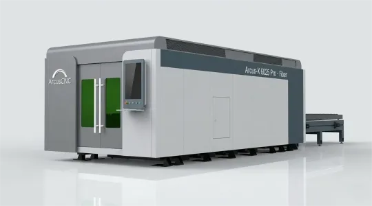 Automatic Exchange Platform Fiber Laser Cutter - Full Enclosure